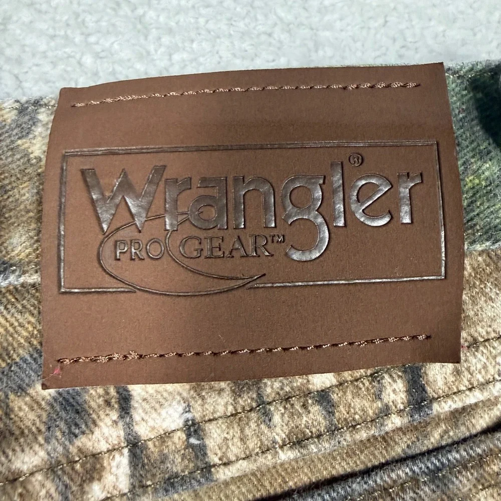 Vintage Y2K Wrangler Pro Gear Camo Jeans Mens 38x32 Realtree Denim Relaxed Fit